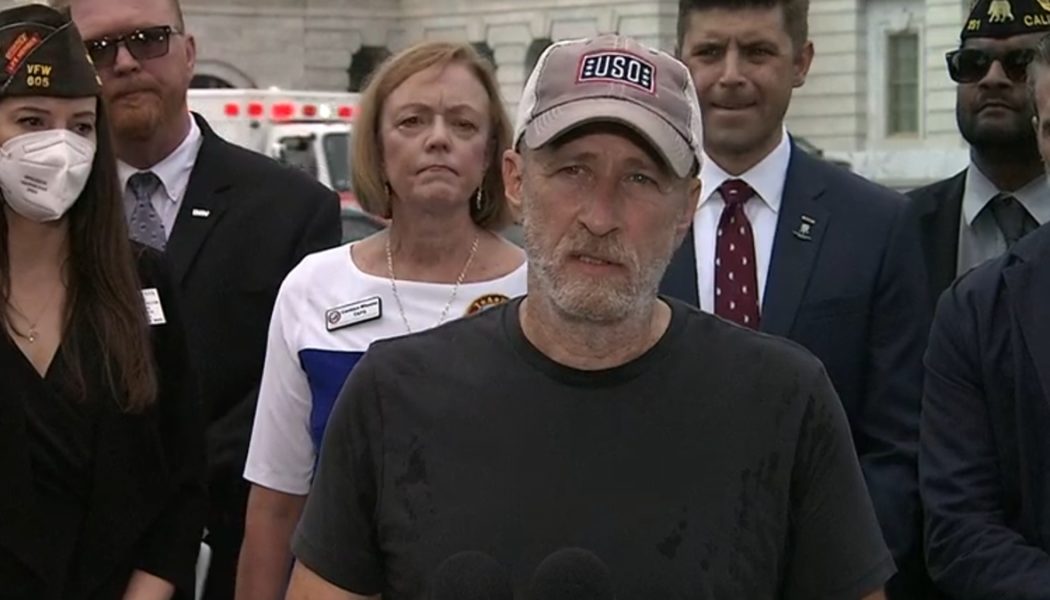 Jon Stewart Rips GOP for Blocking Veterans’ Health Bill: “Fuck the Republican Caucus”