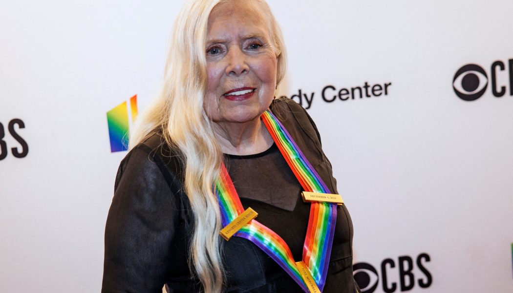 Joni Mitchell Makes Rare Concert Appearance at Newport Folk Festival