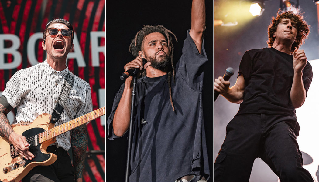 Lollapalooza 2022 Day Three Recap and Photos: J. Cole, Turnstile, Dashboard Confessional & More