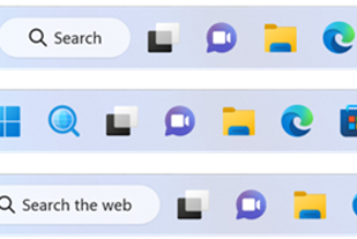 Microsoft starts testing new Windows 11 taskbar UI changes