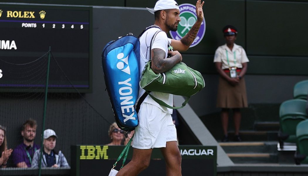 Nick Kyrgios Violates Wimbledon Rule by Wearing Jordans on Court