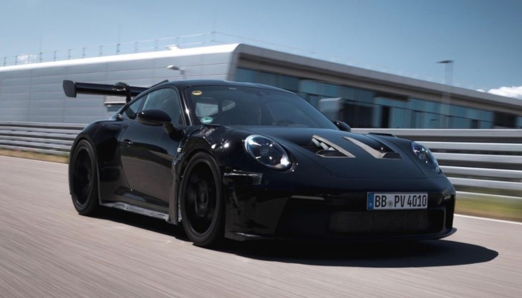 Porsche Teases the 2023 911 GT3 RS Ahead of August 17 Reveal