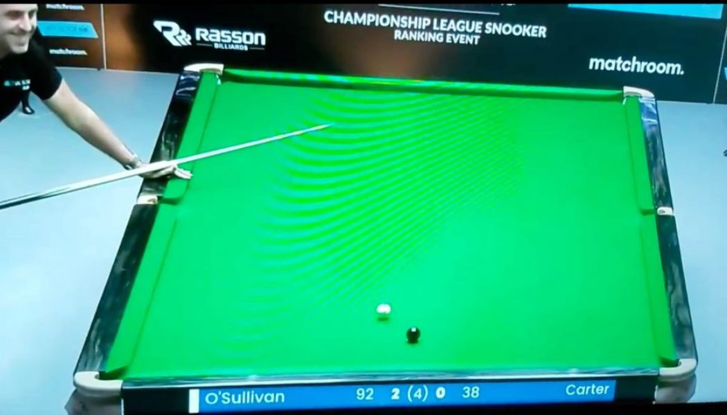 Ronnie O’Sullivan Pulls off Fart-and-Pot for the Second Time and Leaves Referee in Hysterics