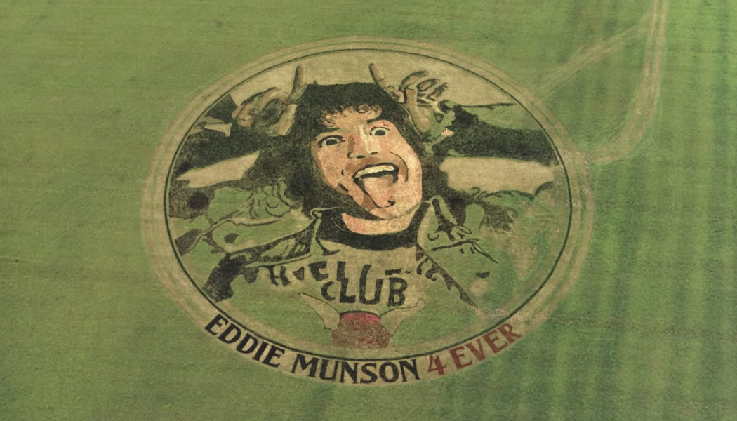 Somewhere in Indiana, Stranger Things Pays Tribute to Eddie Munson with Crop Art: Watch