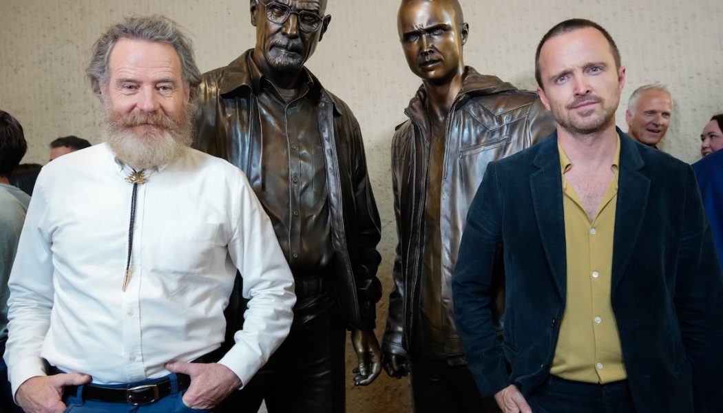 Statues of Walter White and Jesse Pinkman Unveiled in Albuquerque