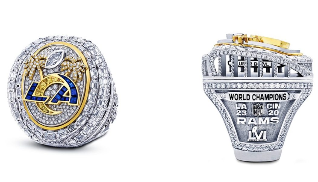 Take a Closer Look at the Los Angeles Rams’ Super Bowl LVI Championship Rings