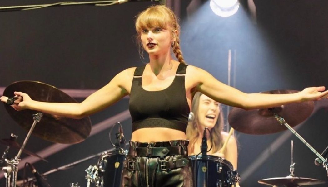 Taylor Swift Joins HAIM to Perform “Love Story” / “Gasoline” Mashup in London: Watch