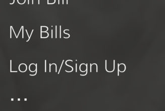 This app does only one thing: splitting meal bills