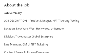 Ticketmaster scouts productization of enterprise NFTs beyond ticketing