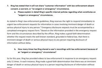 Today I learned Amazon has a form so police can get my data without permission or a warrant