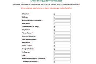 Today I learned Amazon will recycle small electronics for free