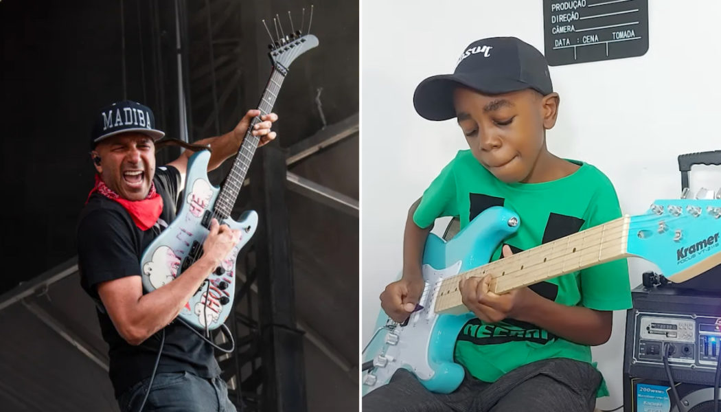 Tom Morello Praises 10-Year-Old Guitarist Ludovick Tshiswaka: “Some of the Best Guitar Playing I’ve Witnessed”