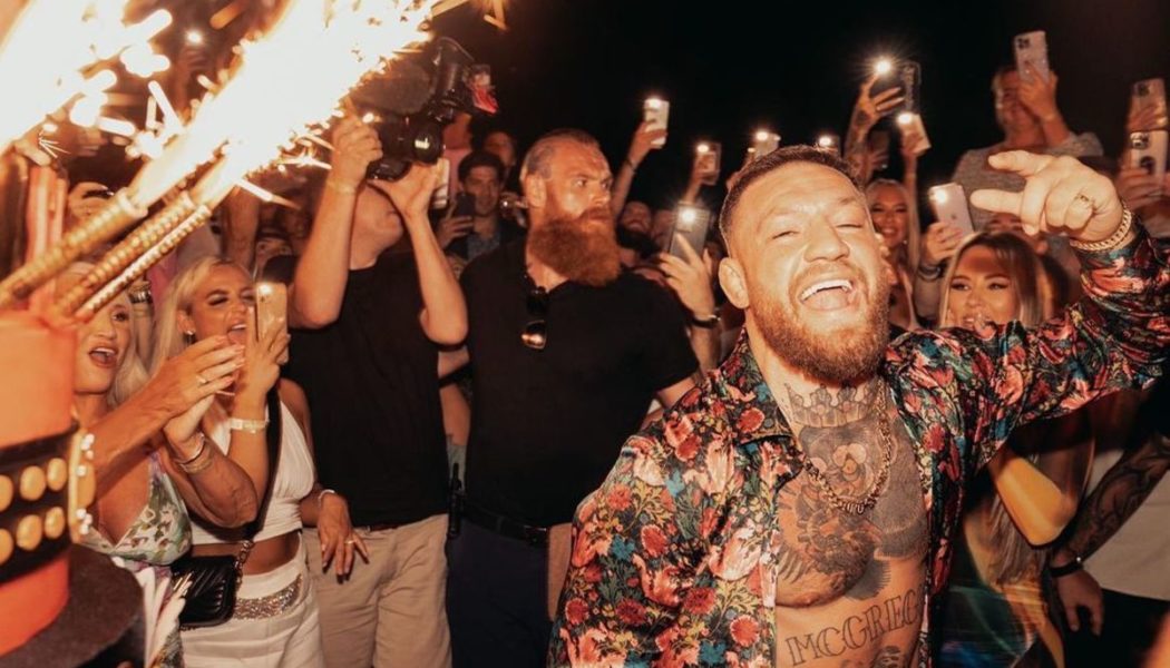 Watch Conor McGregor Rave to House Music In Ibiza