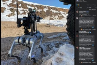 We have good and bad news about that video of the robot dog firing a gun