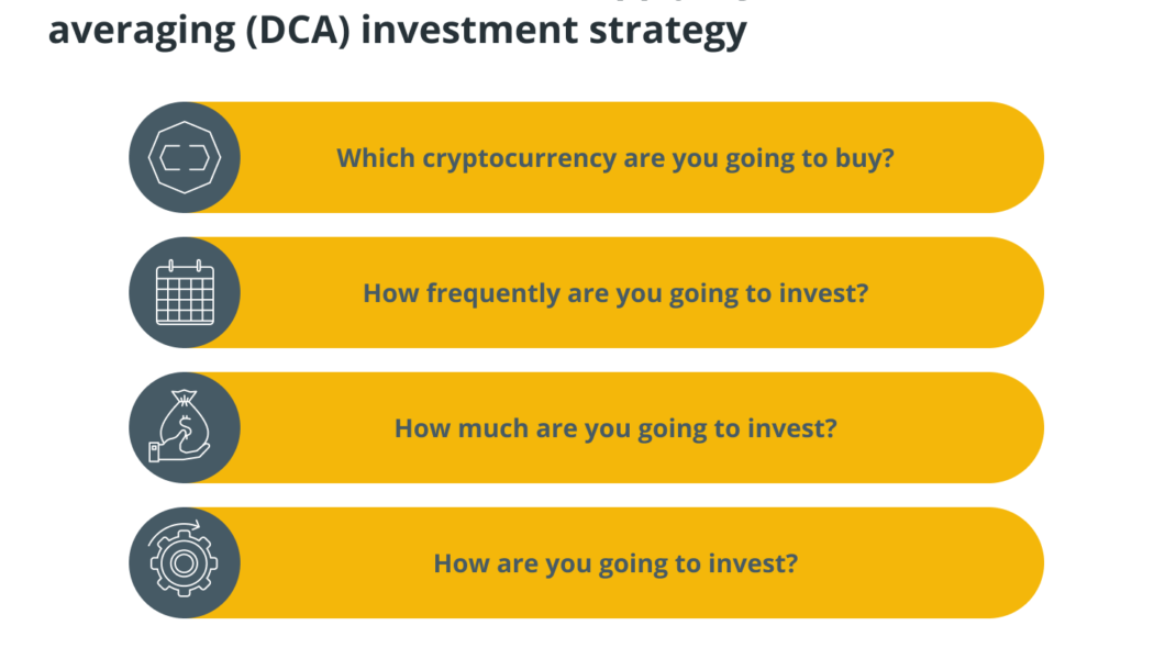 What is dollar-cost averaging (DCA) and how does it work?