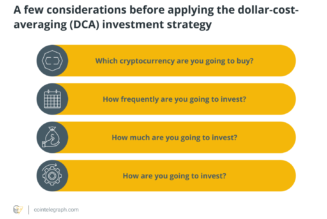 What is dollar-cost averaging (DCA) and how does it work?