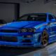 2001 Nissan Skyline R34 V-Spec II Driven by Paul Walker Up for Auction
