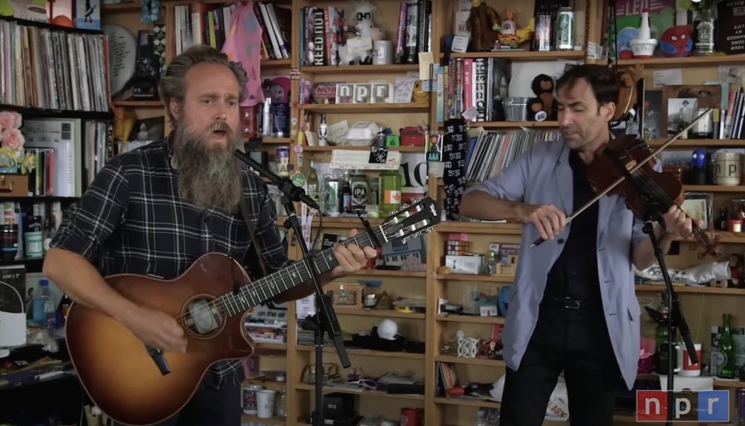 Andrew Bird and Iron & Wine Perform NPR Tiny Desk Concert: Watch