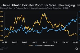 Bitcoin holds $20K, but analysts say BTC open interest leaves room for ‘more deleveraging’