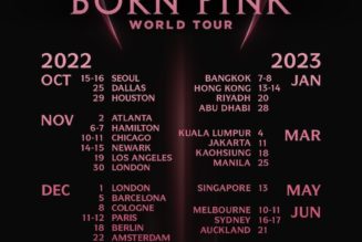 Blackpink Reveal Release Date for New Album Born Pink