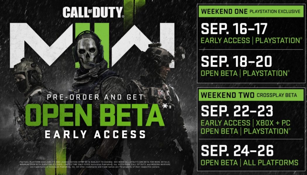 ‘Call of Duty: Modern Warfare II’ Beta Lands Mid-September, How To Play