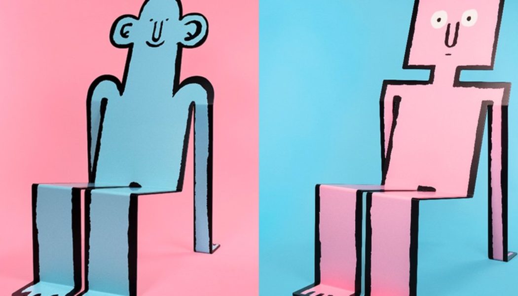 Case Studyo and Jean Jullien Partner on Sculptural Chairs