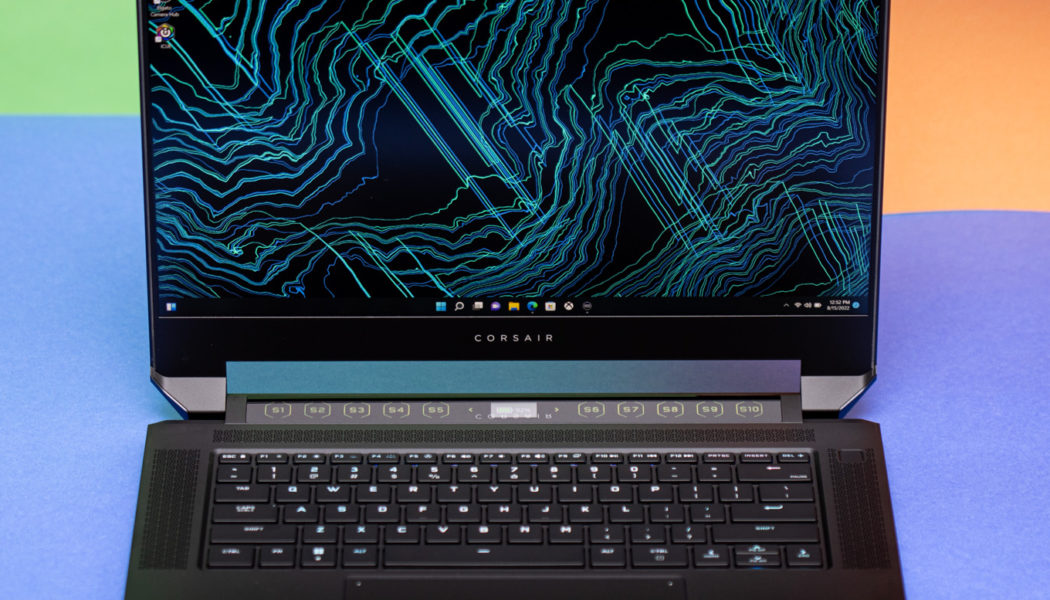 Corsair’s first gaming laptop is the start of something good