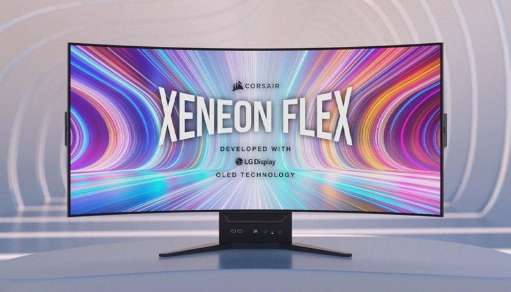 Corsair’s “Xeneon Flex” Gaming Monitor Switches From Curved to Flat