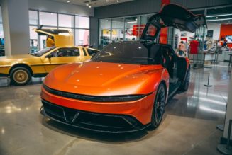 DeLorean’s Futuristic Alpha5 Will Go On Display at Peteresen Automotive Museum