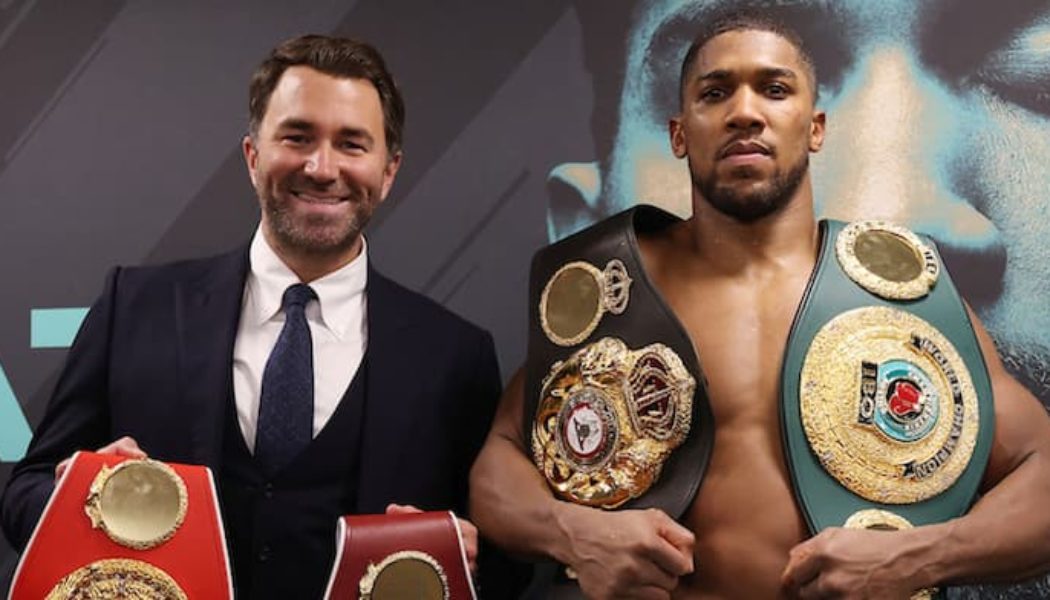 Eddie Hearn Joshua vs Usyk 2 Prediction: Joshua To Stop Usyk Inside Six