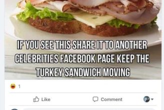 Facebook is broken and spamming celebrity comments everywhere