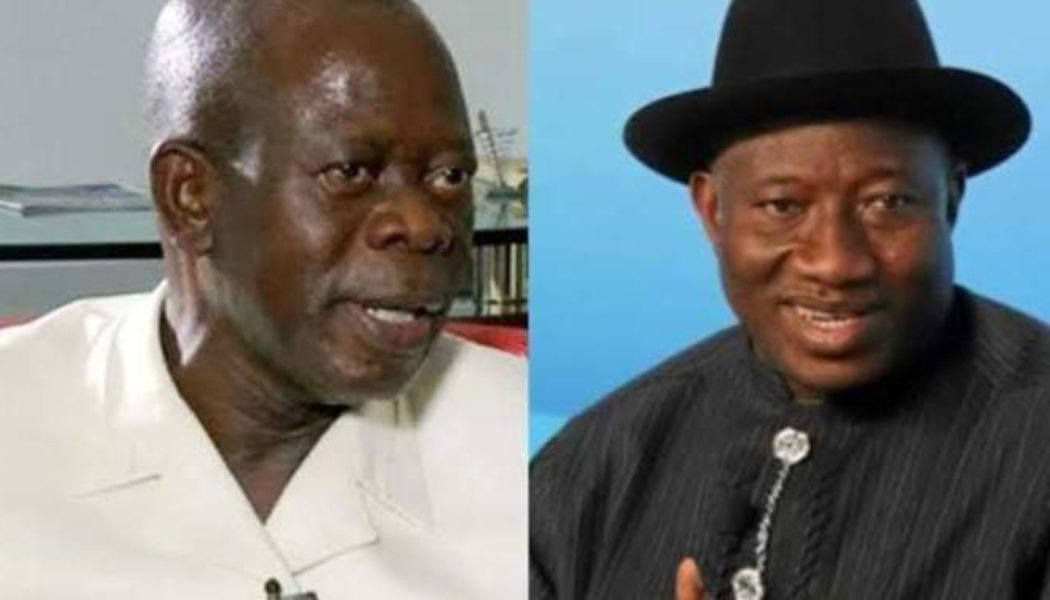Good Leaders Aren’t Appreciated Until They Leave Office, Oshiomhole Praises Jonathan