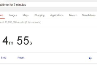 Google Search’s built-in timer has disappeared and no one’s saying why