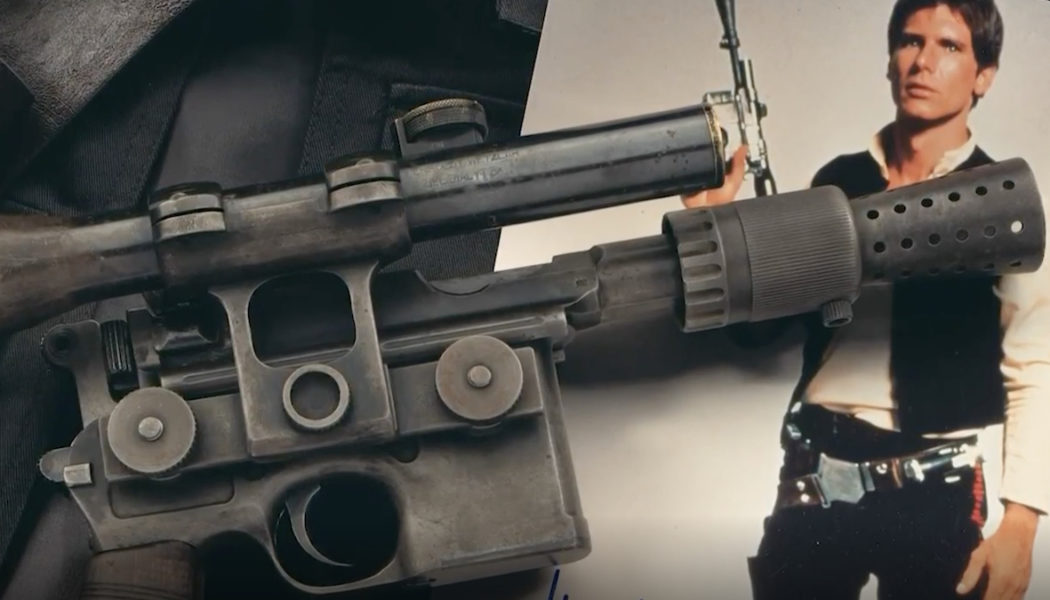 Han Solo’s Blaster from Star Wars Auctions for Over $1 Million