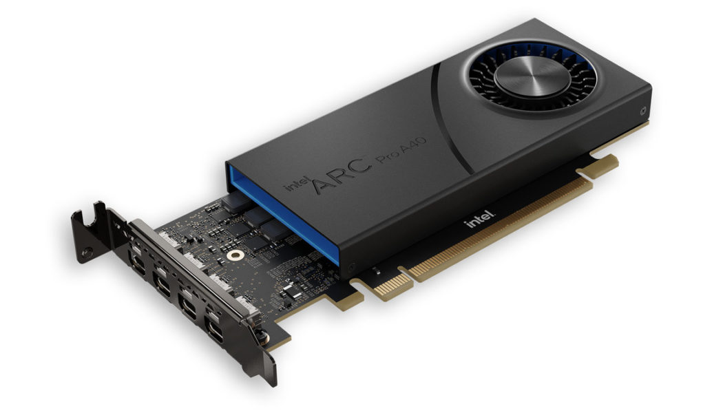 Intel launches Arc Pro GPUs that are designed for workstations and pro apps