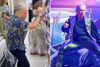 Iron Maiden’s Bruce Dickinson Dances Like Any Other Awkward Dad at Son’s Wedding: Watch