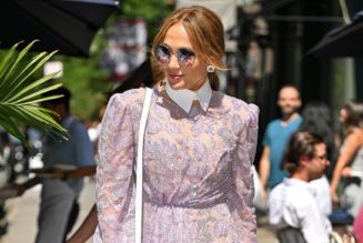 Jennifer Lopez Just Wore the Prettiest Shoe Trend of 2022
