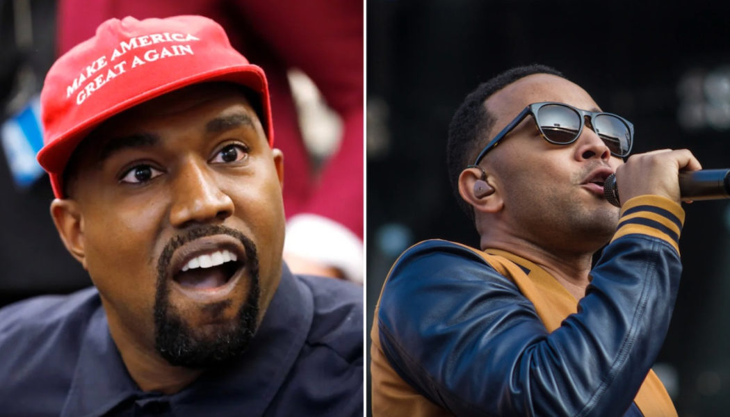 John Legend Says He and Kanye West “Haven’t Been Close” Because of Donald Trump