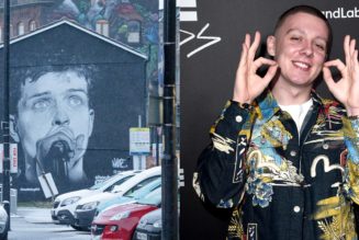 Joy Division’s Ian Curtis Mural in Manchester Destroyed by Aitch Album Advertisement