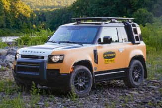 Land Rover Paints Its 2023 Defender In Classic Camel Trophy Colors