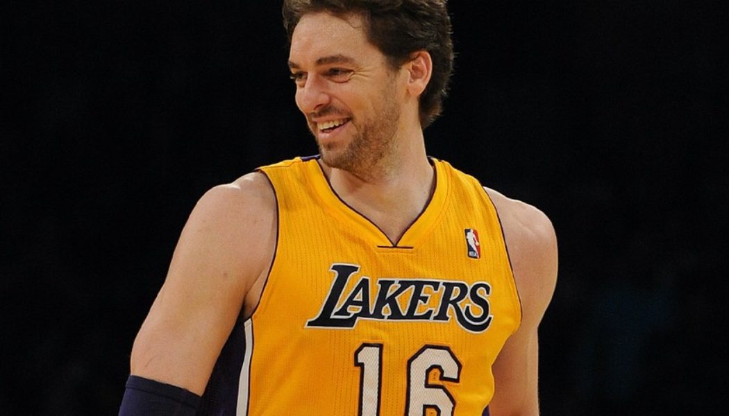 Los Angeles Lakers Are Retiring Pau Gasol’s No. 16 Jersey