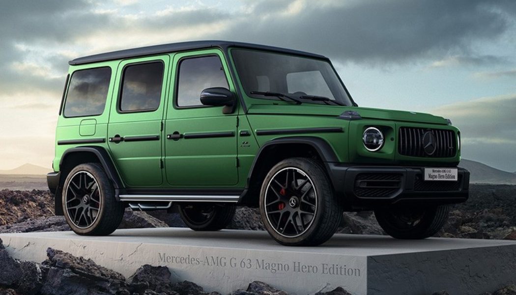 Mercedes-Benz AMG Is Releasing Two Special-Edition G63 SUVs in Japan