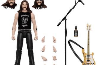 New Lemmy Kilmister Action Figure Comes with Three Heads and 10 Hands