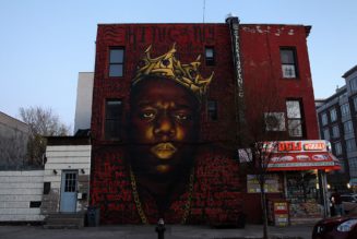 Notorious B.I.G. Mural In Brooklyn Vandalized