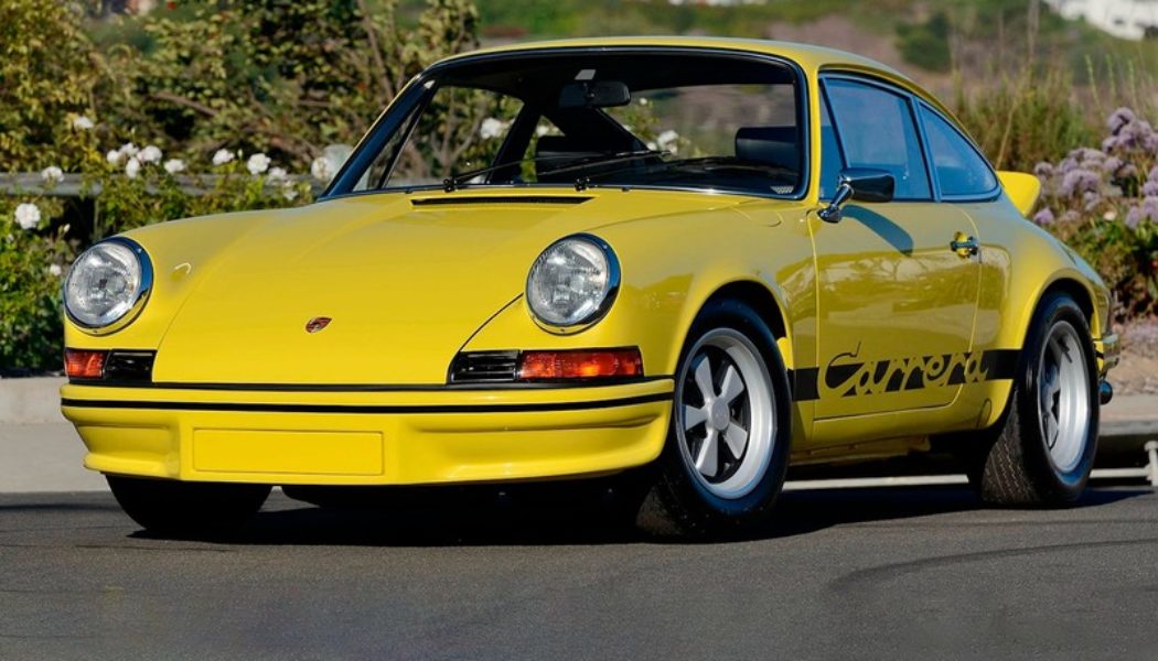 Paul Walker’s 1973 Porsche 911 Carrera RS 2.7 Is Expected to Fetch Over $1M USD