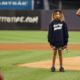 Pharrell Williams Throws First Pitch at New York Yankees Game
