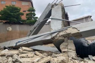 PHOTOS: Building Collapses In Bariga, Lagos