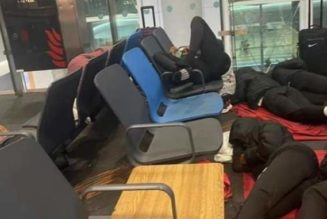 PHOTOS: Super Falconets stranded at Turkish Airport