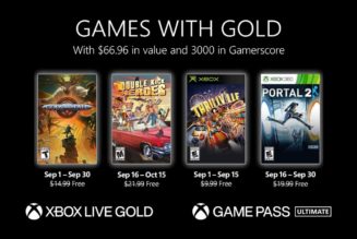 Portal 2 is the last free Xbox 360 Games with Gold title