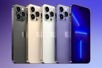 Possible Apple iPhone 14 Pro Dummy Models Surface in Purple and Blue